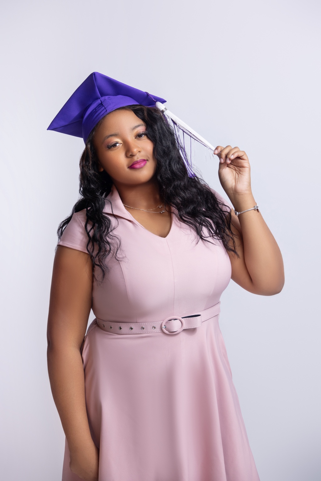 Graduation portrait photographed by SoFreeDidIt