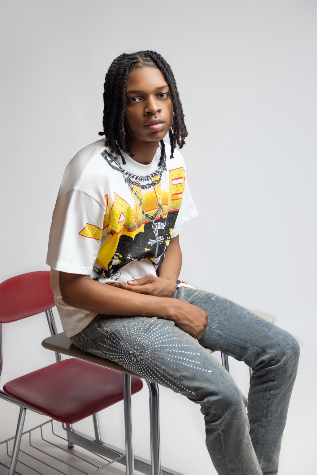 Close studio portrait by SoFreeDidIt